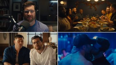 Bros Trailer: Billy Eichner, Luke Macfarlane’s Rom-Com With Full LGBTQ+ Cast To Release in Big Screens on September 30! (Watch Video)